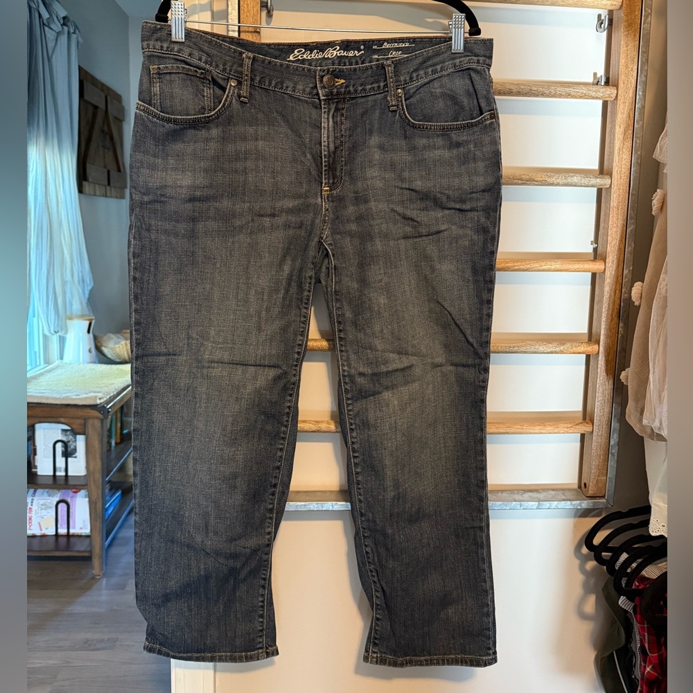 Eddie Bauer Boyfriend Crop Jeans